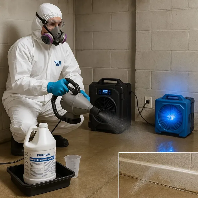 Sanitization and Odor Removal process in Coachella, CA